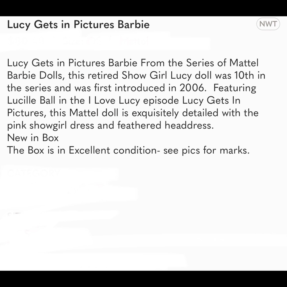 I Love Lucy Barbie - Lucy Gets In Pictures - Picture 11 of 11